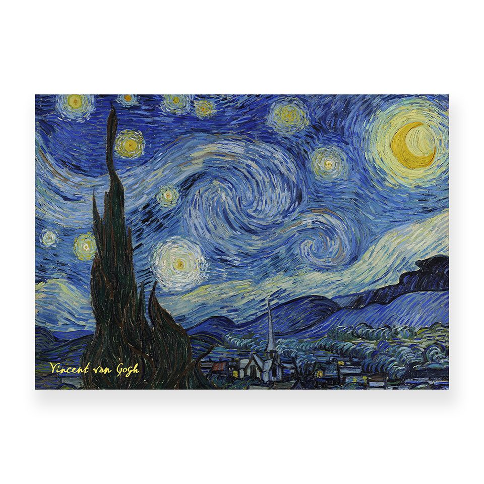 yisual - Poster - Starry Night Blue